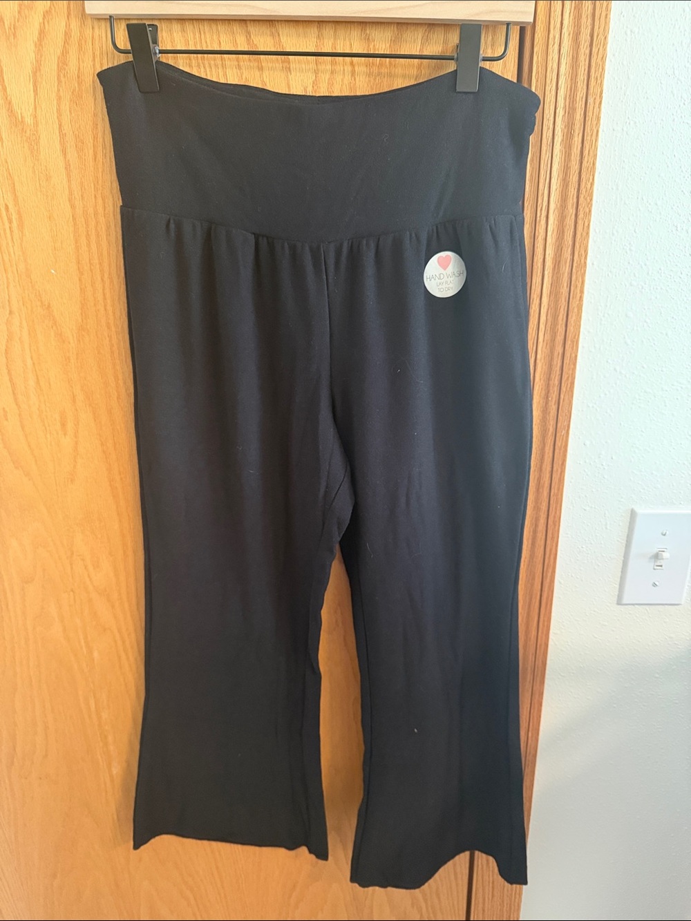 🫶🏼5 for $45!!🫶🏼Chaser Women's Black Wide Leg Pull-On Pants